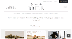 Desktop Screenshot of foreverbride.com